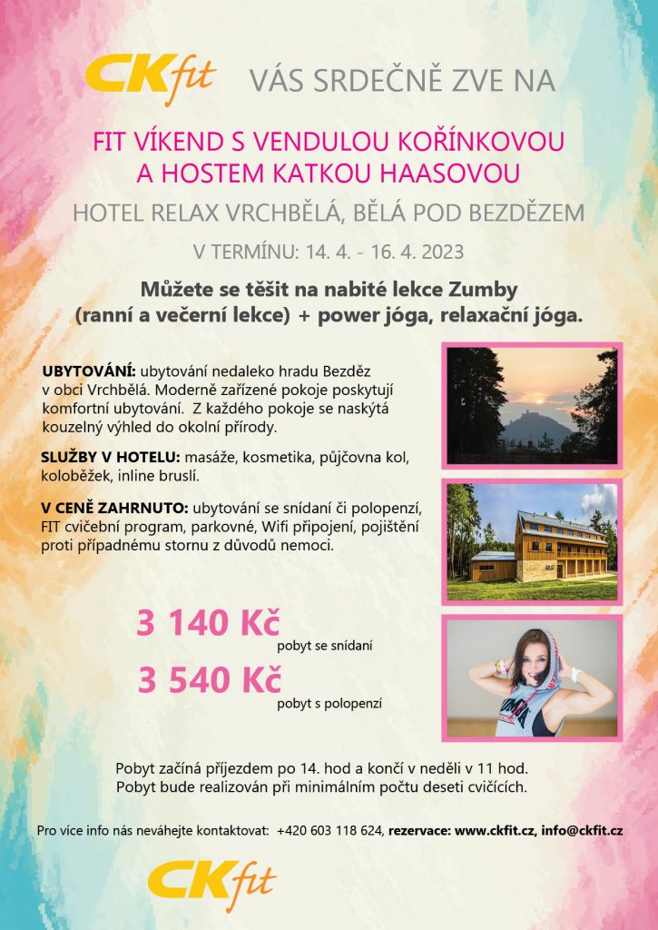 Fit víkend v Bělé pod Bezdězem