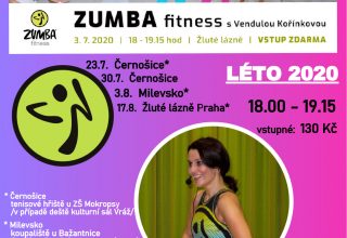 Prázdninová open-air zumba v Černošicích