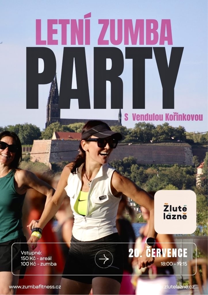 Zumba party ve Žlutých lázních