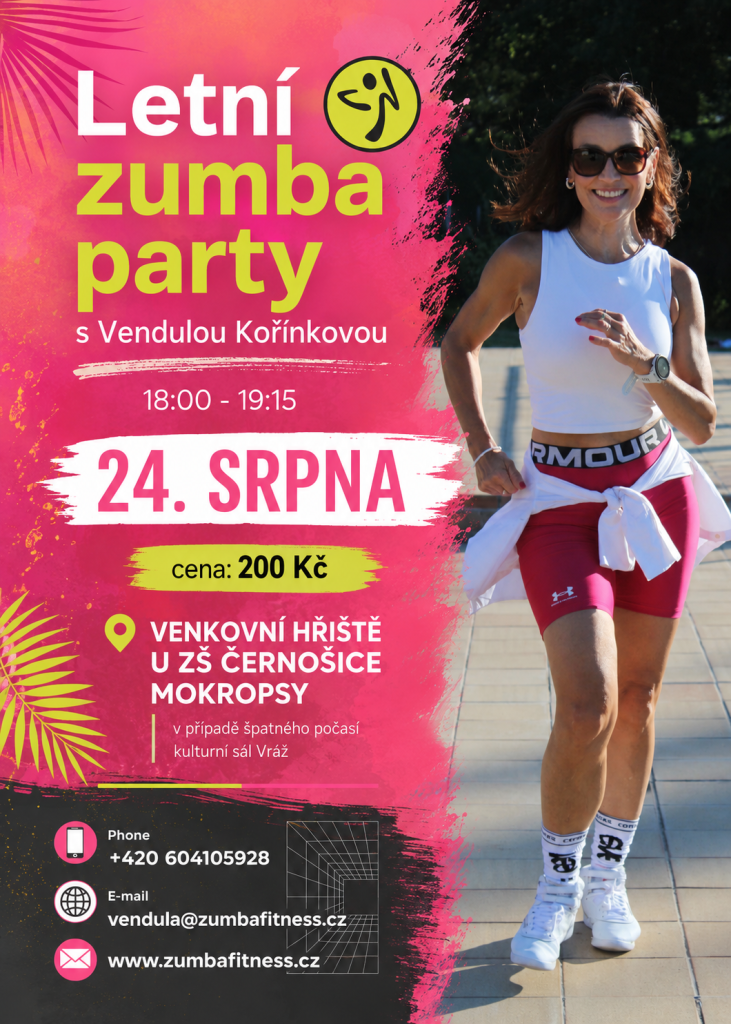 Letní zumba v Černošicích